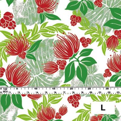 Hula Fabric / Lehua / JKH-514-WHGR
