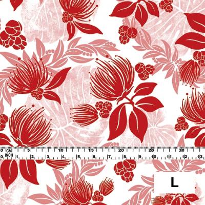 Hula Fabric / Lehua / JKH-514-WHRD