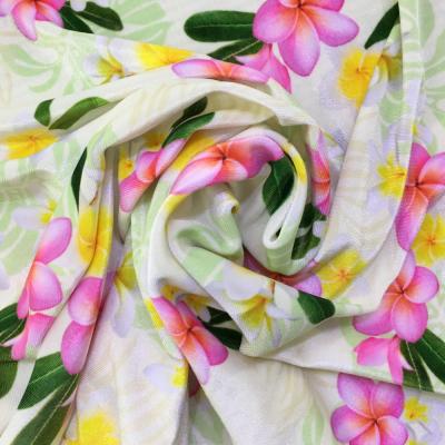 Hula Fabric / Plumeria / JKH-518-CR