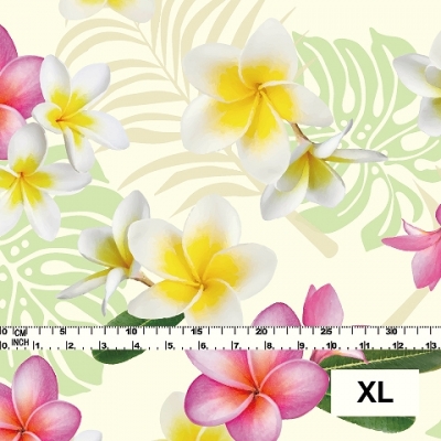 Hula Fabric / Plumeria / JKH-518-CR