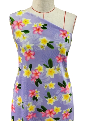 Hula Fabric / Plumeria / JKH-518-LV