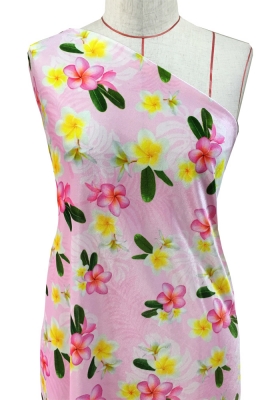 Hula Fabric / Plumeria / JKH-518-PI