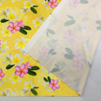 Hula Fabric / Plumeria / JKH-518-YE