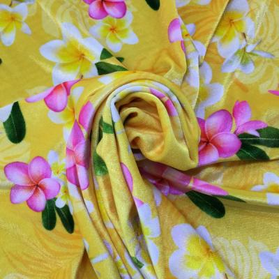 Hula Fabric / Plumeria / JKH-518-YE