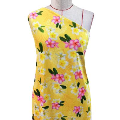 Hula Fabric / Plumeria / JKH-518-YE