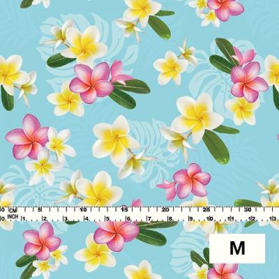 Hula Fabric / Plumeria / JKH-518-LBL