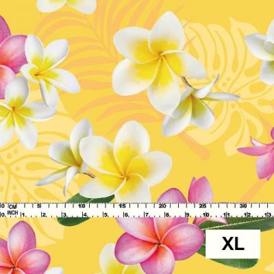 Hula Fabric / Plumeria / JKH-518-YE