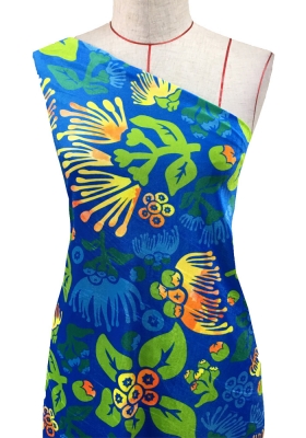 Hula Fabric / Lehua / JKH-522-BL