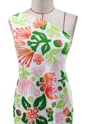 Hula Fabric / Lehua / JKH-522-WH