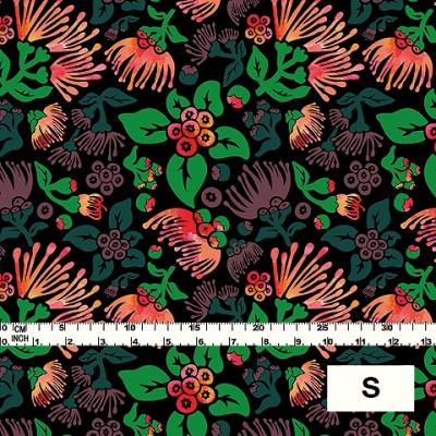 Hula Fabric / Lehua / JKH-522-BK