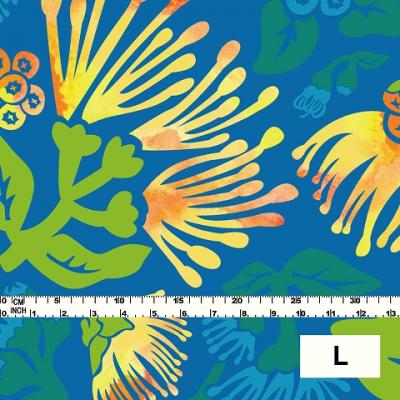 Hula Fabric / Lehua / JKH-522-BL