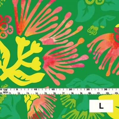 Hula Fabric / Lehua / JKH-522-GR
