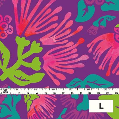 Hula Fabric / Lehua / JKH-522-PU