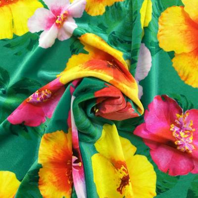 Hula Fabric / Hibiscus / JKH-524-GR