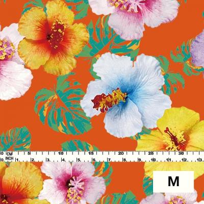 Hula Fabric / Hibiscus / JKH-524-OR