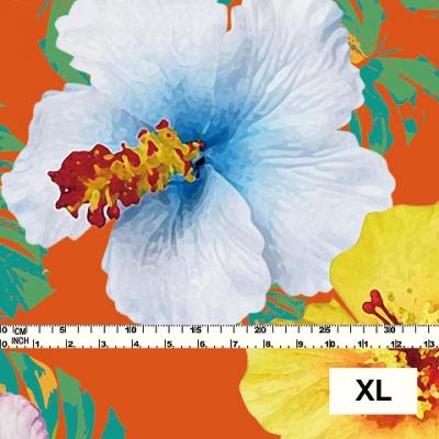 Hula Fabric / Hibiscus / JKH-524-OR