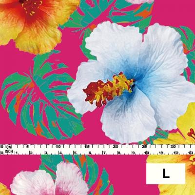 Hula Fabric / Hibiscus / JKH-524-PI