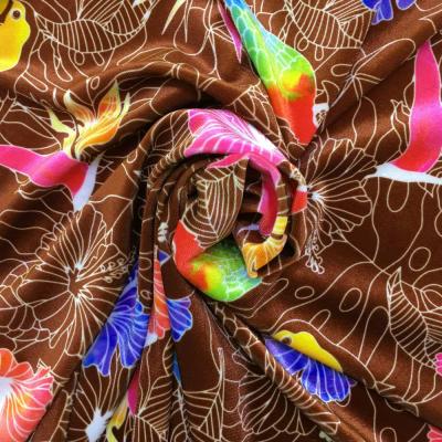 Hula Fabric / Tropical Birds / JKH-526-BR