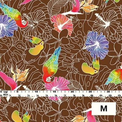 Hula Fabric / Tropical Birds / JKH-526-BR