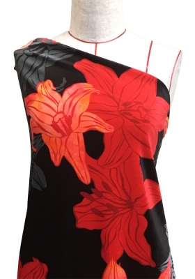 Hula Fabric / Lily / JKH-528-BK