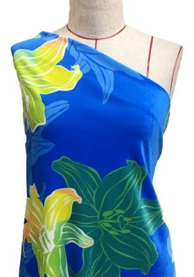 Hula Fabric / Lily / JKH-528-BL