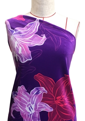 Hula Fabric / Lily / JKH-528-PU