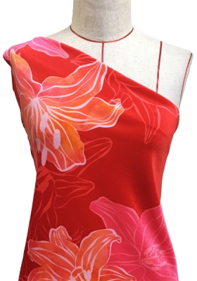Hula Fabric / Lily / JKH-528-RD