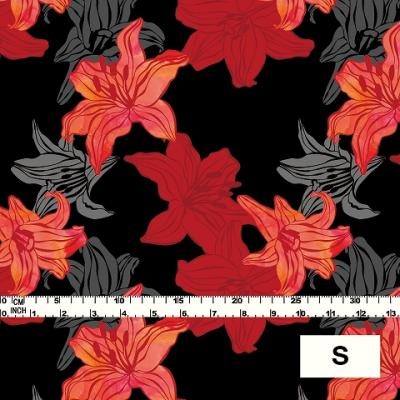 Hula Fabric / Lily / JKH-528-BK