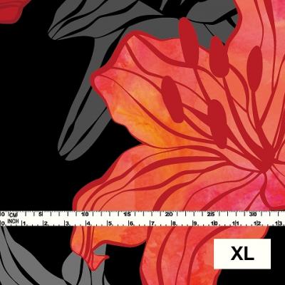 Hula Fabric / Lily / JKH-528-BK