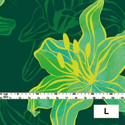 Hula Fabric / Lily / JKH-528-GR