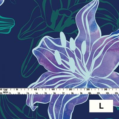 Hula Fabric / Lily / JKH-528-NV