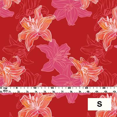 Hula Fabric / Lily / JKH-528-RD