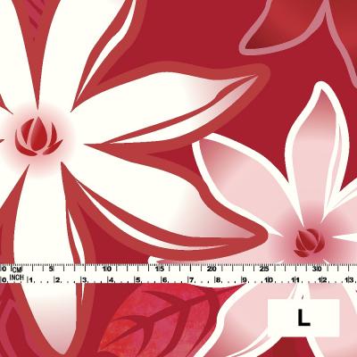 Hula Fabric / Tiare / JKH-530-RD