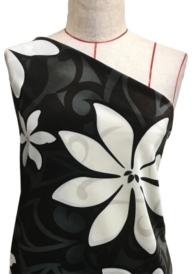 Hula Fabric / Tiare / JKH-532-BK