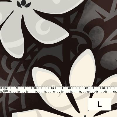 Hula Fabric / Tiare / JKH-532-BK