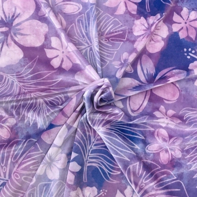 Hula Fabric / Hawaiian Flower / JKH-534-PU