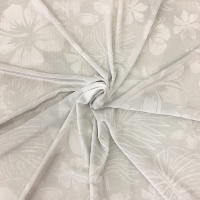 Hula Fabric / Hawaiian Flower / JKH-534-WH