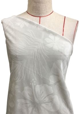 Hula Fabric / Hawaiian Flower / JKH-534-WH