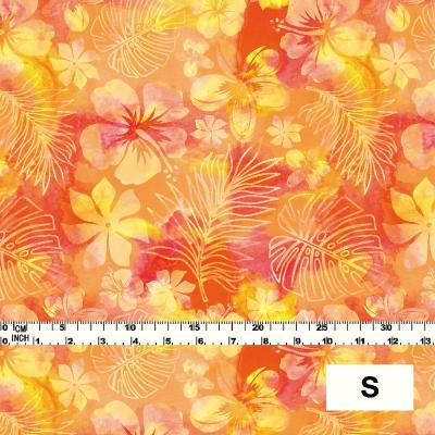 Hula Fabric / Hawaiian Flower / JKH-534-OR