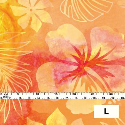 Hula Fabric / Hawaiian Flower / JKH-534-OR
