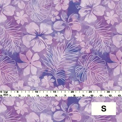 Hula Fabric / Hawaiian Flower / JKH-534-PU