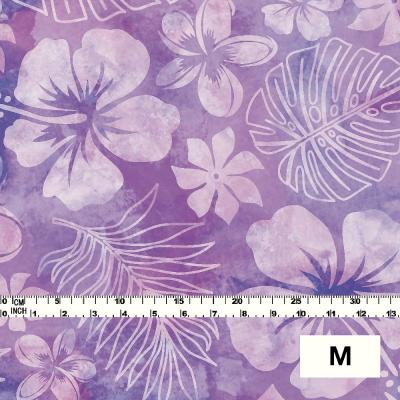 Hula Fabric / Hawaiian Flower / JKH-534-PU