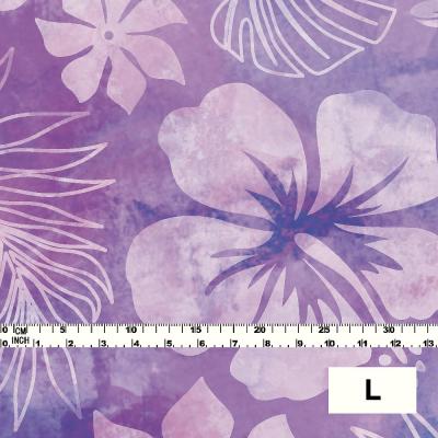 Hula Fabric / Hawaiian Flower / JKH-534-PU