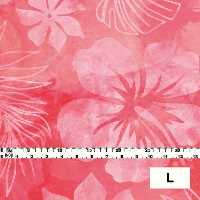 Hula Fabric / Hawaiian Flower / JKH-534-RD