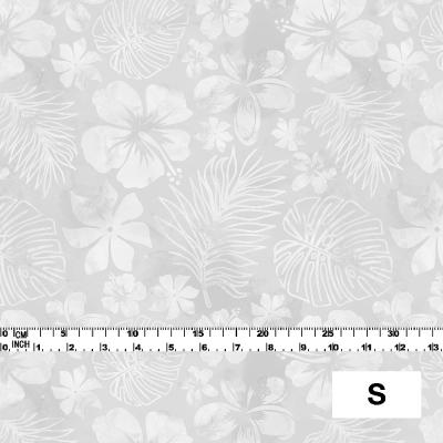 Hula Fabric / Hawaiian Flower / JKH-534-WH