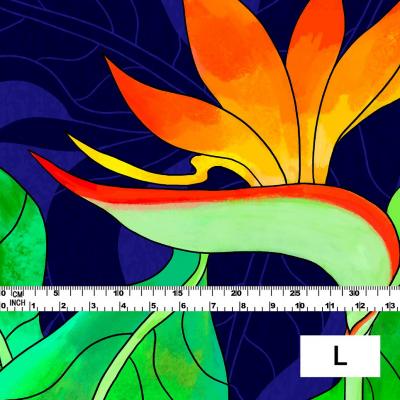 Hula Fabric / Strelitzia / JKH-550-BL