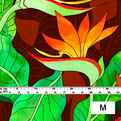 Hula Fabric / Strelitzia / JKH-550-BR