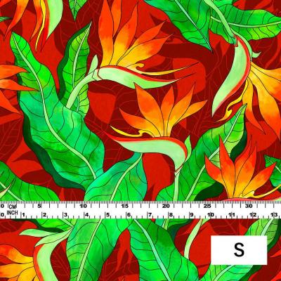 Hula Fabric / Strelitzia / JKH-550-RD