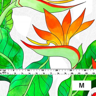 Hula Fabric / Strelitzia / JKH-550-WH