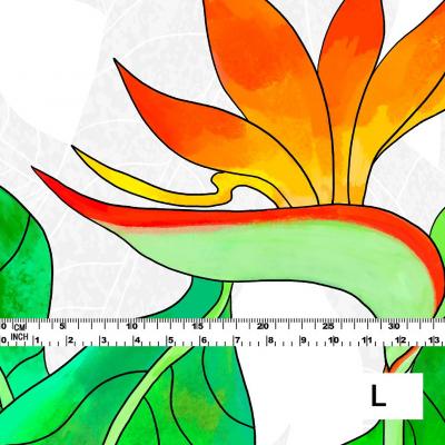 Hula Fabric / Strelitzia / JKH-550-WH